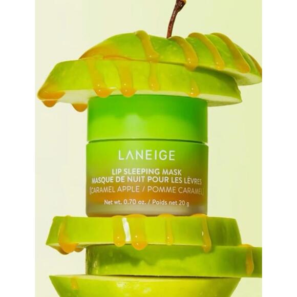 Laneige Lip Sleeping Mask Caramel Apple Balm Moisturizer Full Size 20g NIB